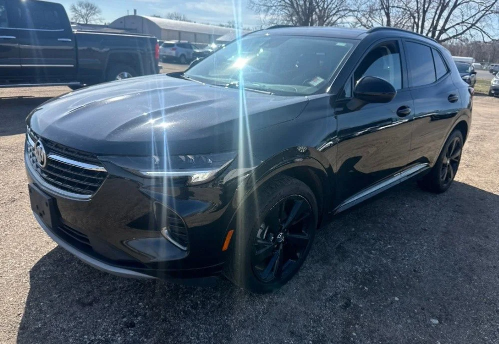 Certified Used 2023 Black Buick Preferred image 2