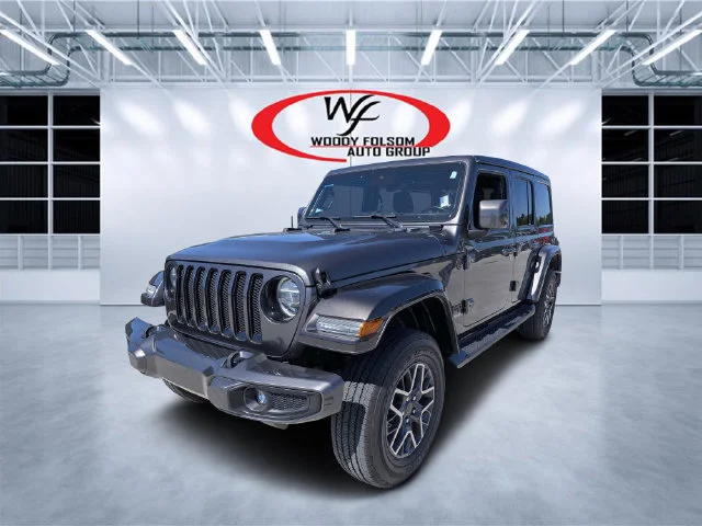 Used 2021 Silver Jeep Unlimited Sahara High Altitude image 7