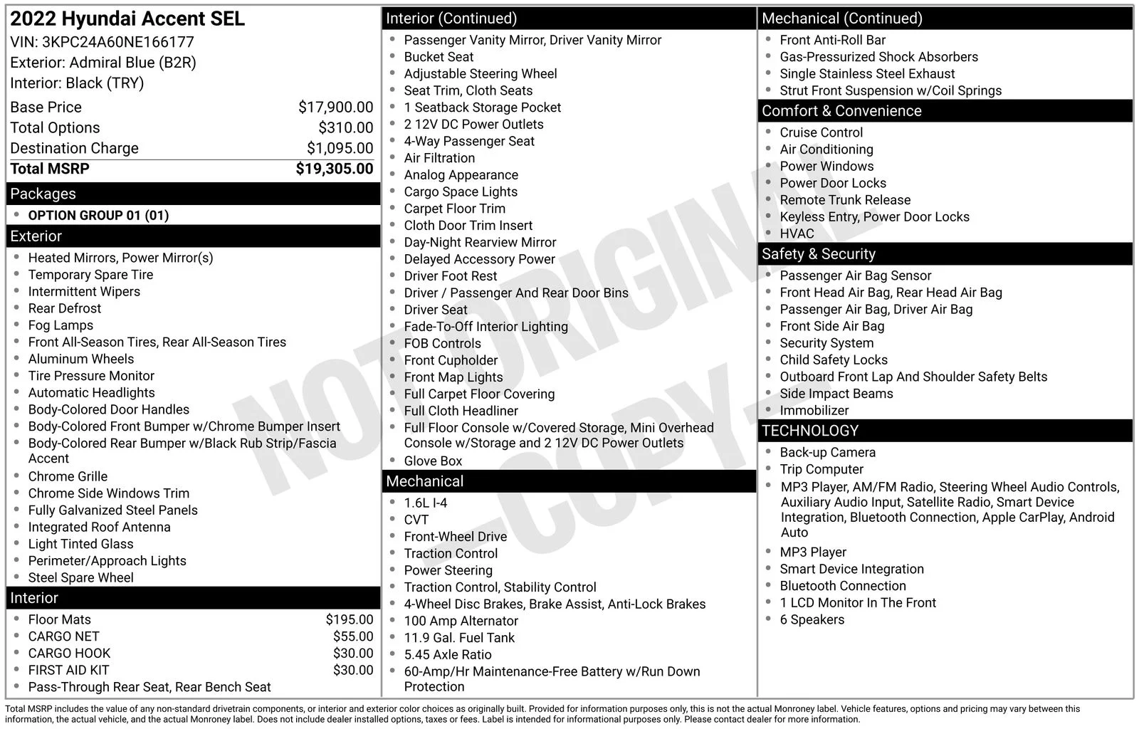 Used 2022 Blue Hyundai SEL image 5