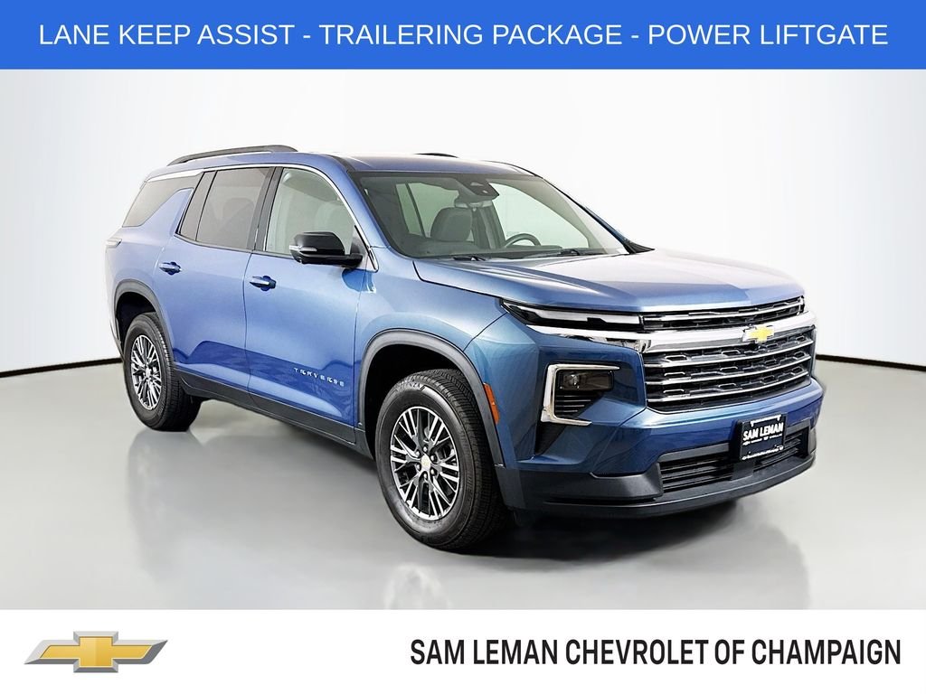 Used 2024 Lakeshore Blue Metallic Chevrolet LT image 1