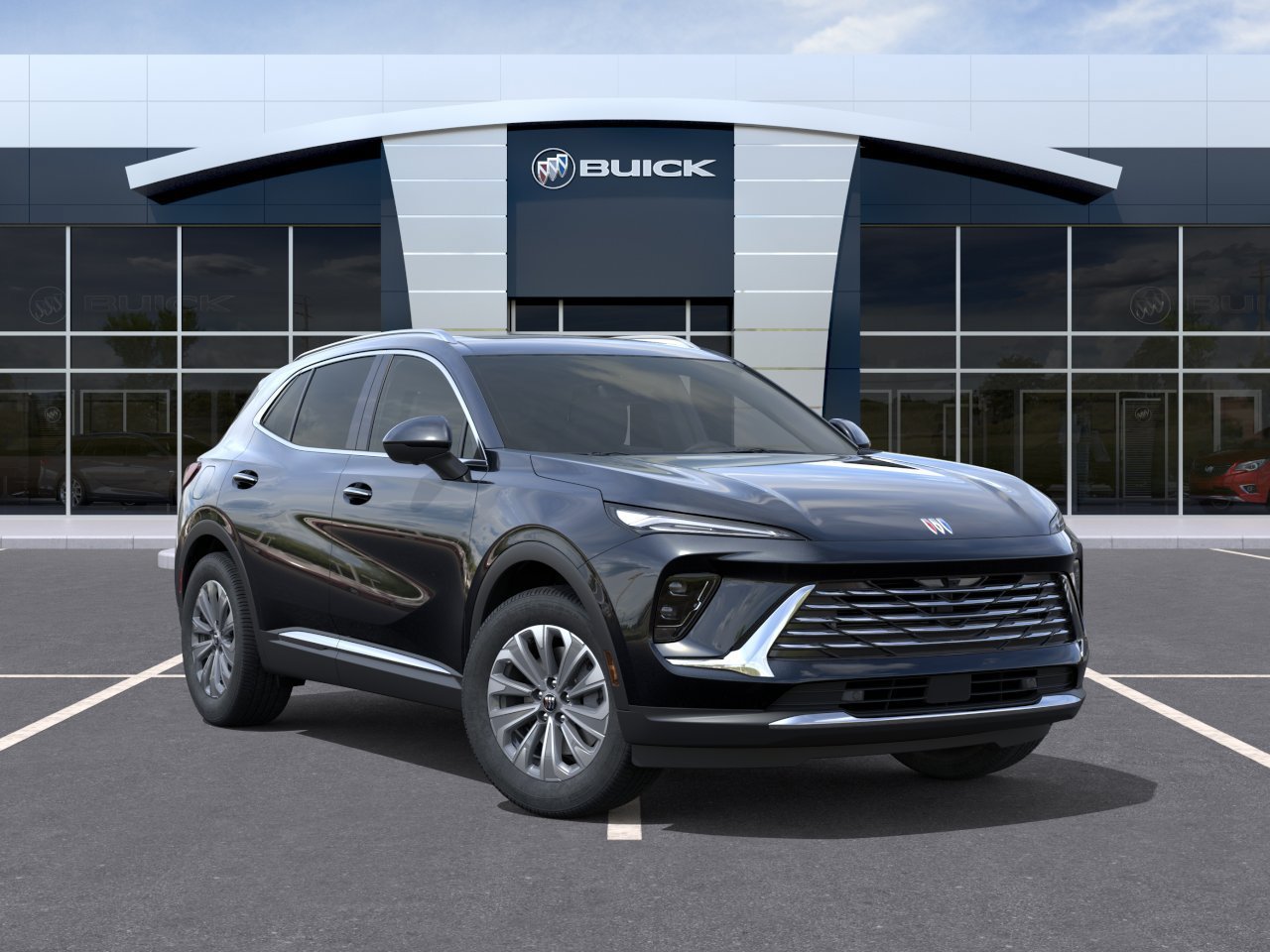 New 2026 Ebony Twilight Metallic Buick Preferred image 7