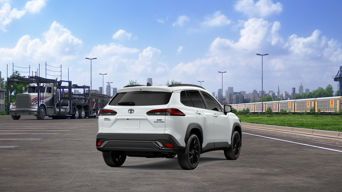 New 2026 Wind Chill Pearl Toyota Hybrid XSE image 9