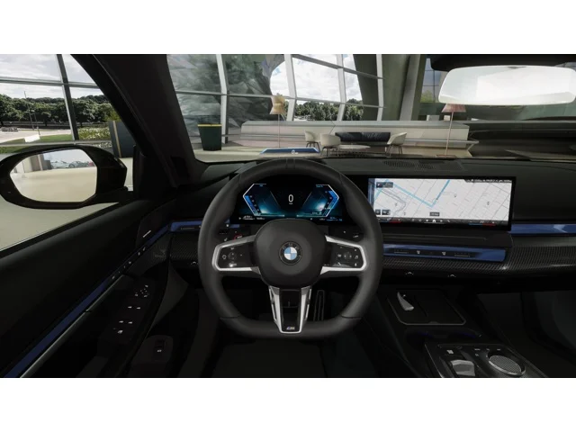 New 2027 Black BMW 550e xDrive image 13