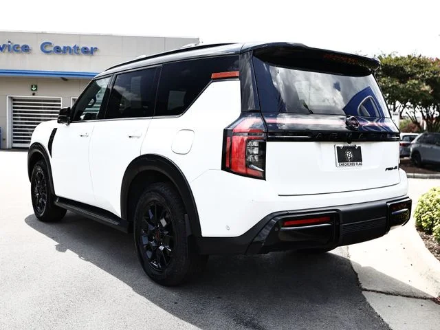 Used 2025 Aspen White/Super Black Nissan PRO-4X image 7