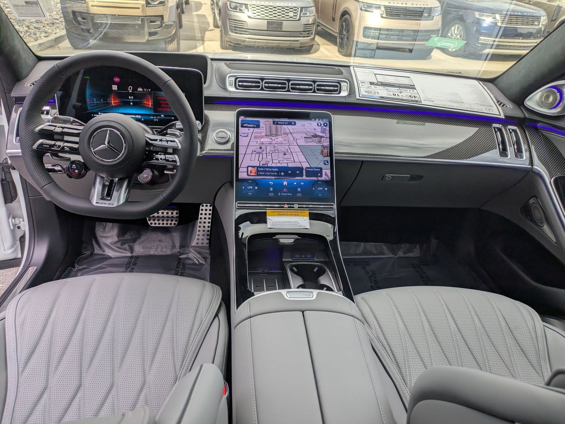 New 2026 MANUFAKTUR Signature Moonlight White Magno Mercedes-Benz AMG® S 63 E image 30