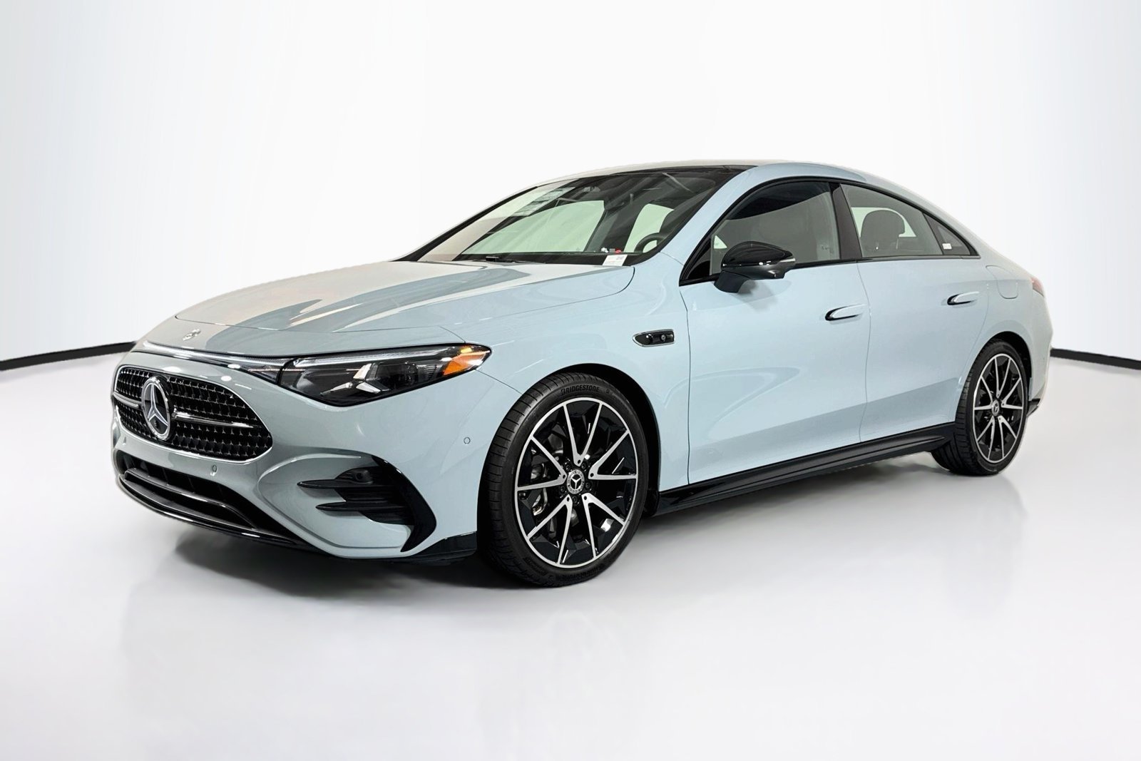 New 2027 Liquid Crystal Green Mercedes-Benz CLA 220 Hybrid image 1