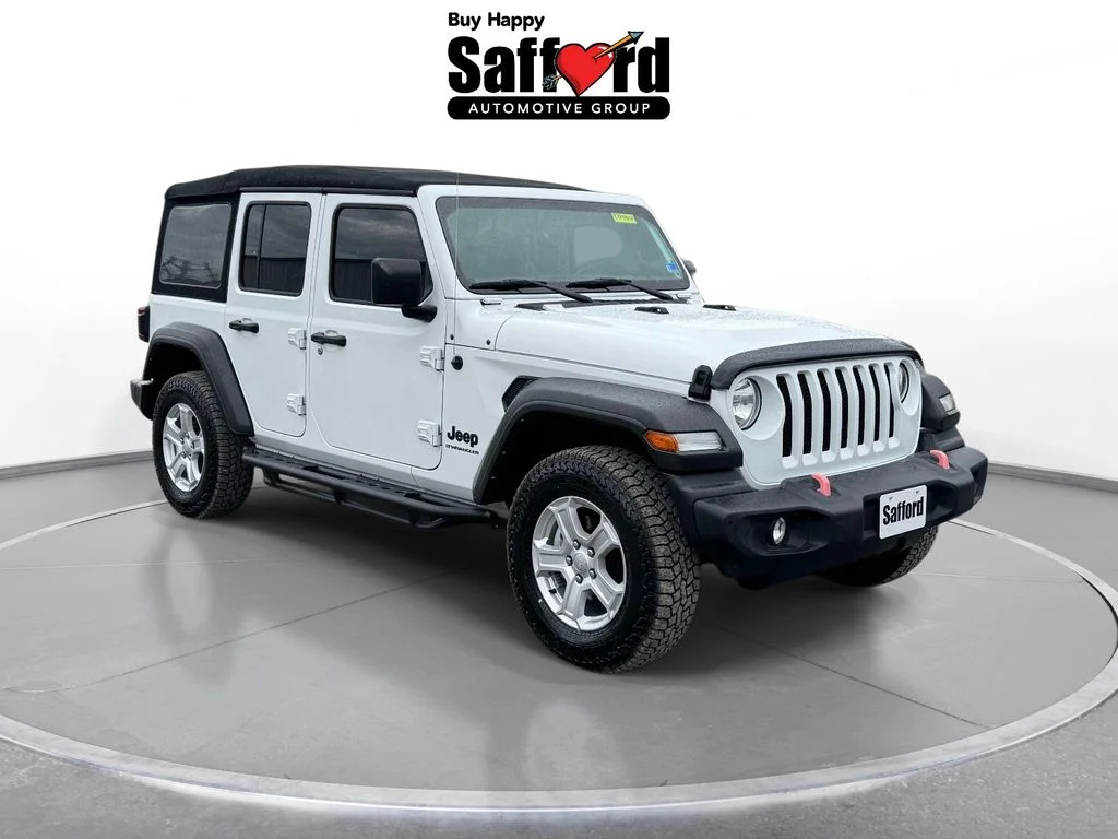 Used 2023 White Jeep Sport S image 9