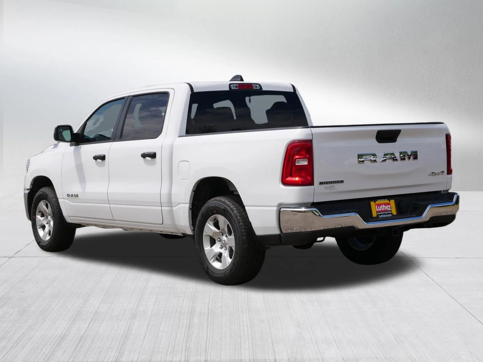 New 2026 Bright White Clear-Coat Exterior Paint RAM Big Horn image 3
