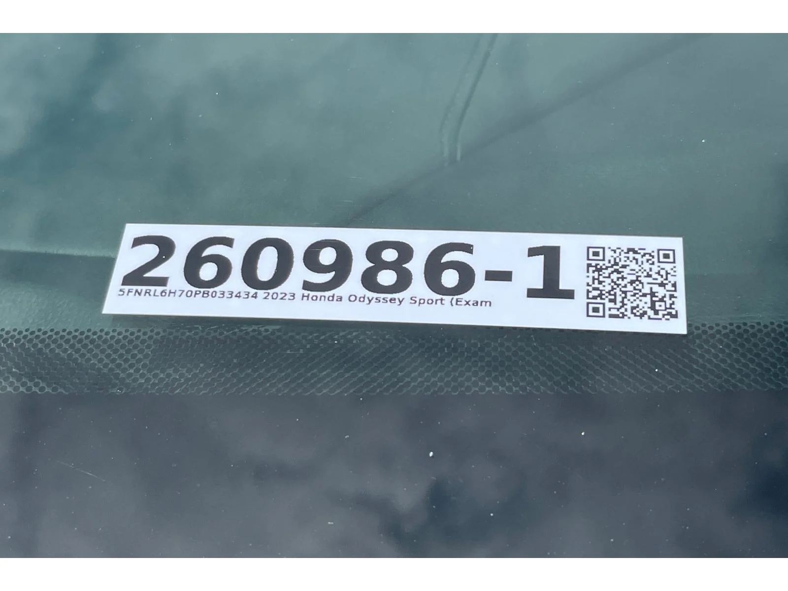 Certified Used 2023 Crystal Black Pearl Honda SPORT image 20