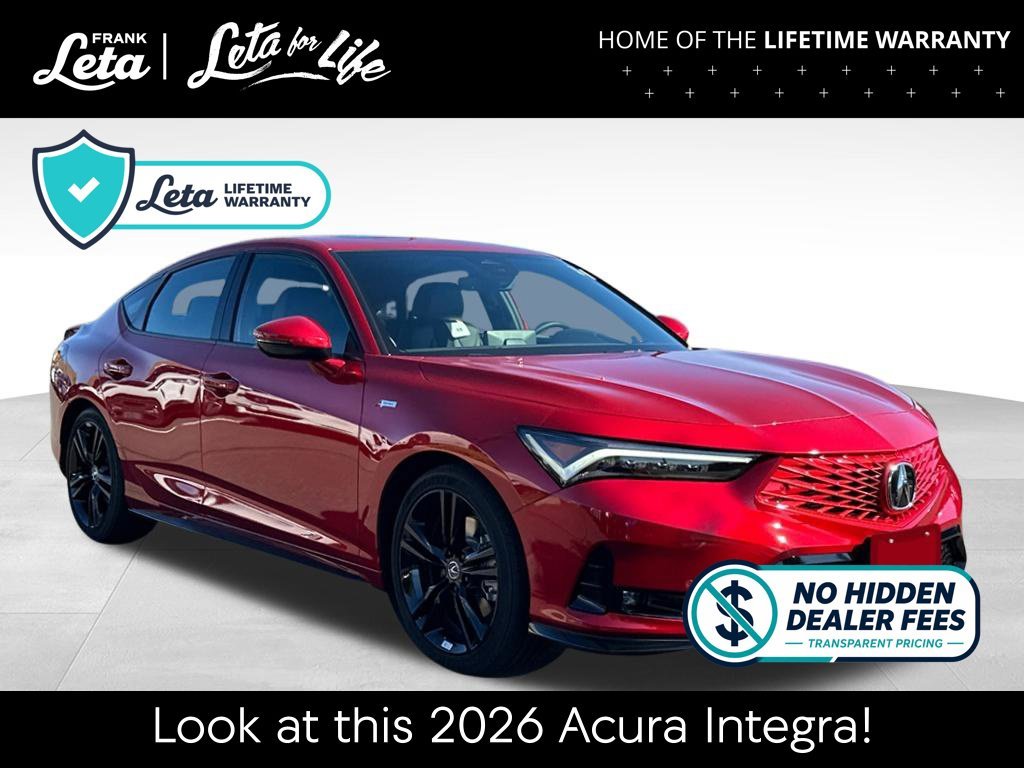 New 2026 Performance Red Pearl Acura w/A-Spec Technology Package image 5
