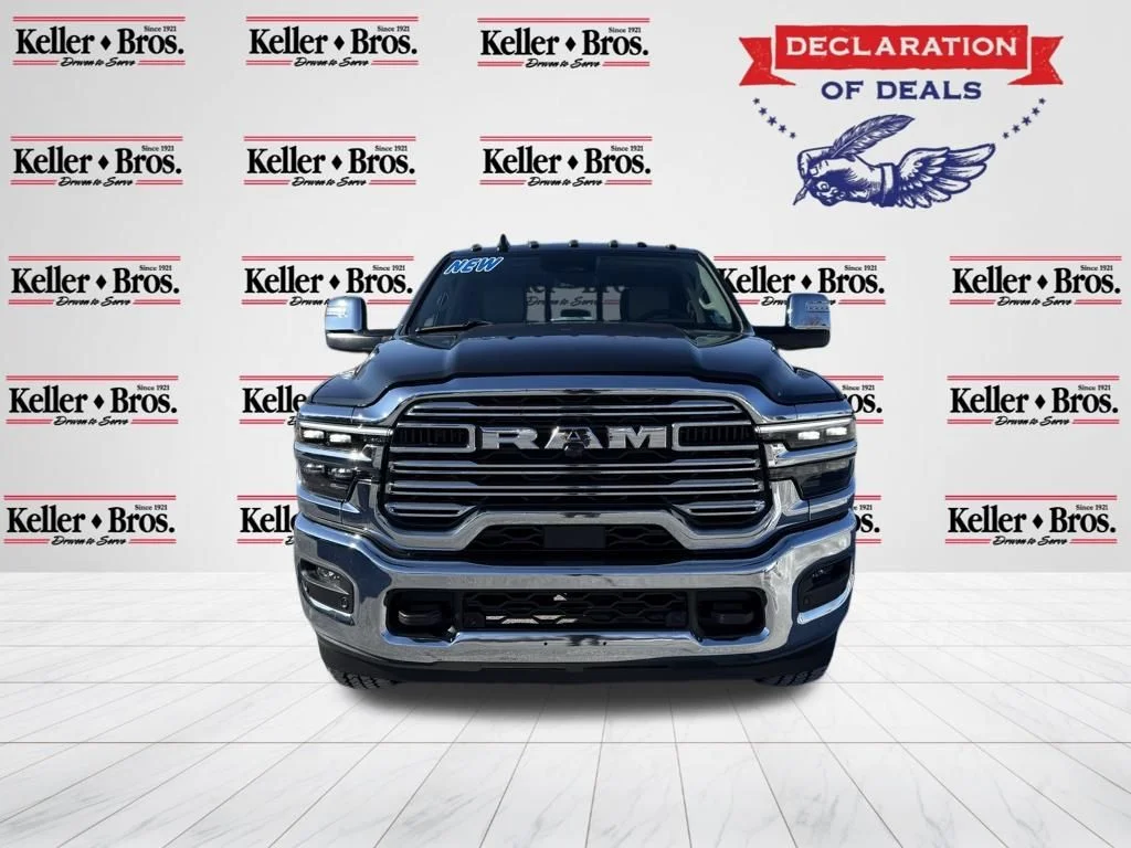 New 2026 Forged Blue Metallic Exterior Paint RAM Laramie image 2