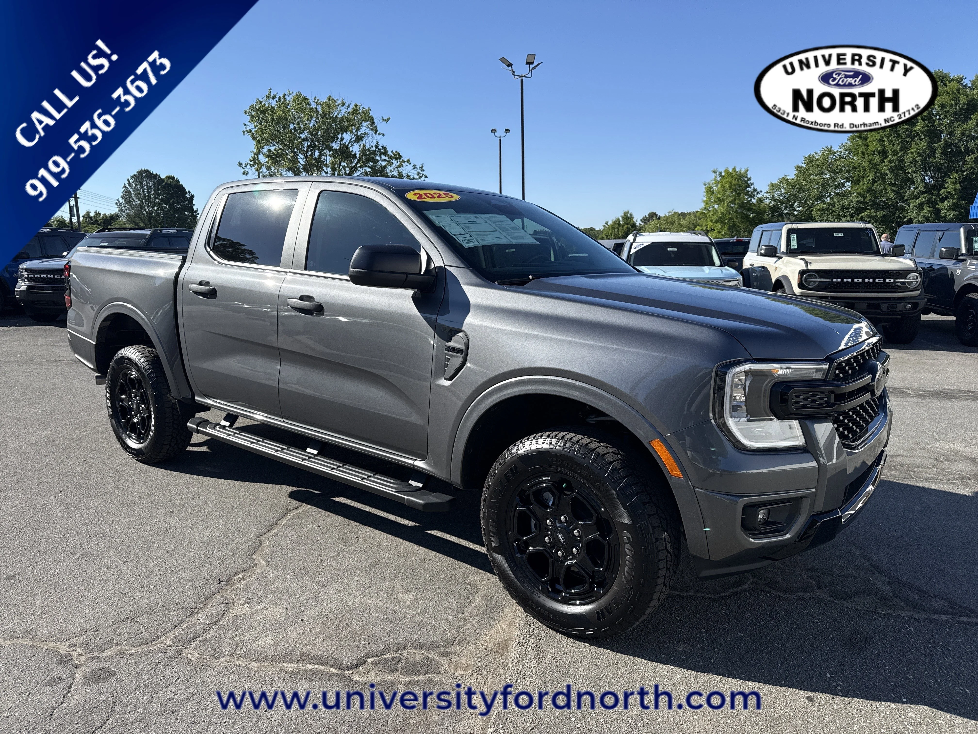 Used 2025 Carbonized Gray Metallic Ford XLT image 1