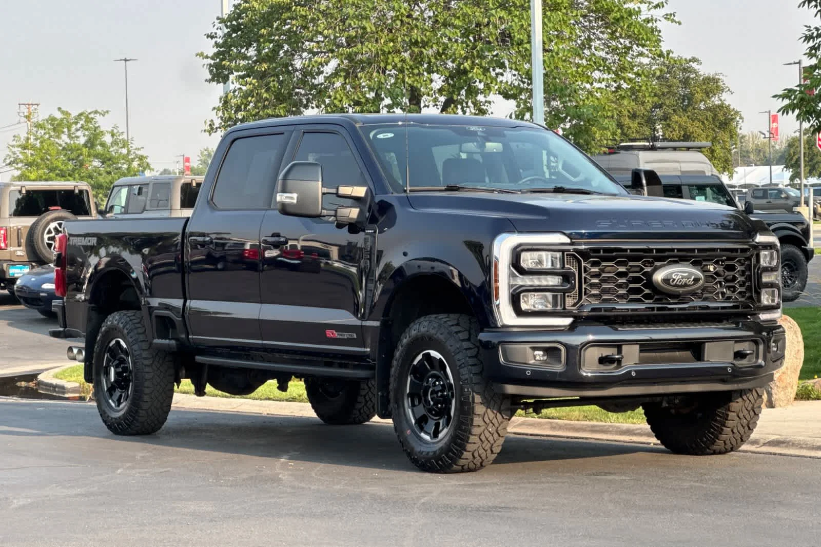 Certified Used 2025 Antimatter Blue Metallic Ford LARIAT image 9