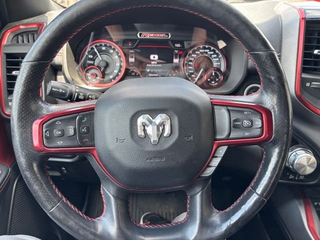 Used 2019 Diamond Black Crystal Pearlcoat Ram Rebel image 4