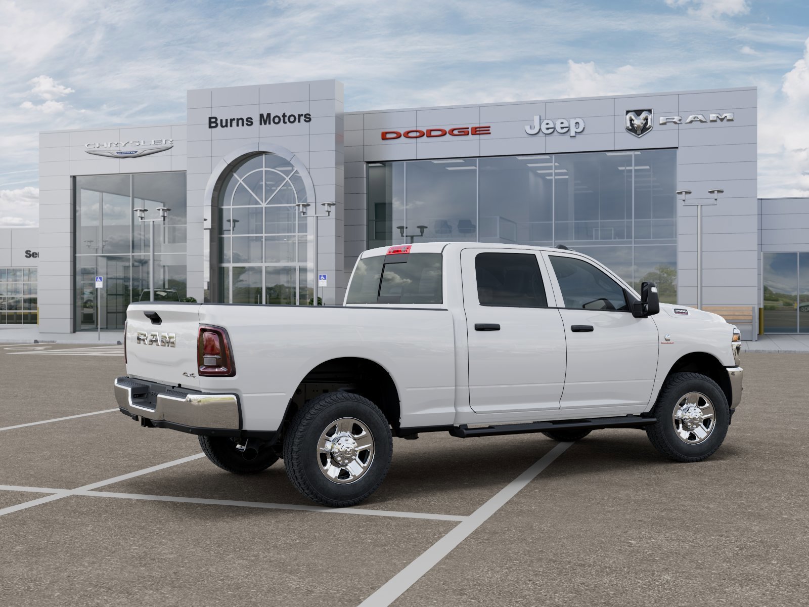 New 2026 Bright White Clearcoat RAM Tradesman image 4