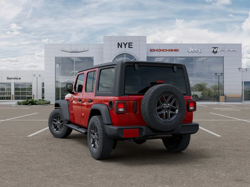 New 2026 Firecracker Red Clearcoat Jeep Sport S image 3