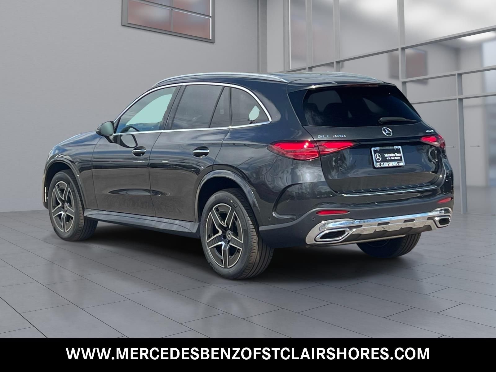 New 2026 Graphite Grey Metallic Mercedes-Benz GLC 300 image 3