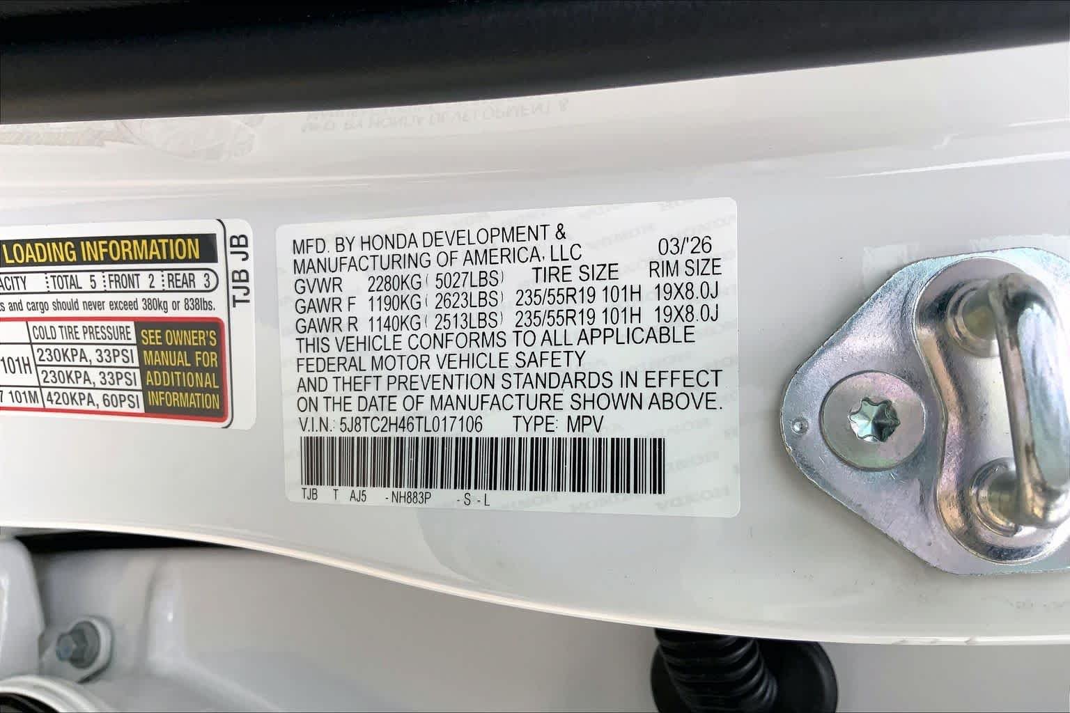 New 2026 Platinum White Pearl Acura  image 20