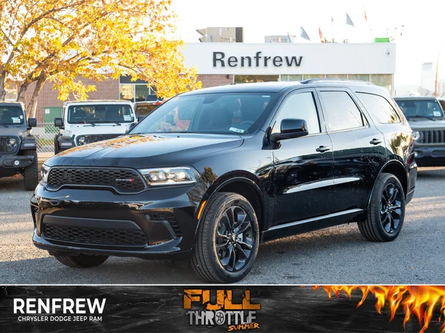 2026 Dodge Durango GT* AWD, Heated Seats/Wheel, Nav, Remote Start, Trailer Tow