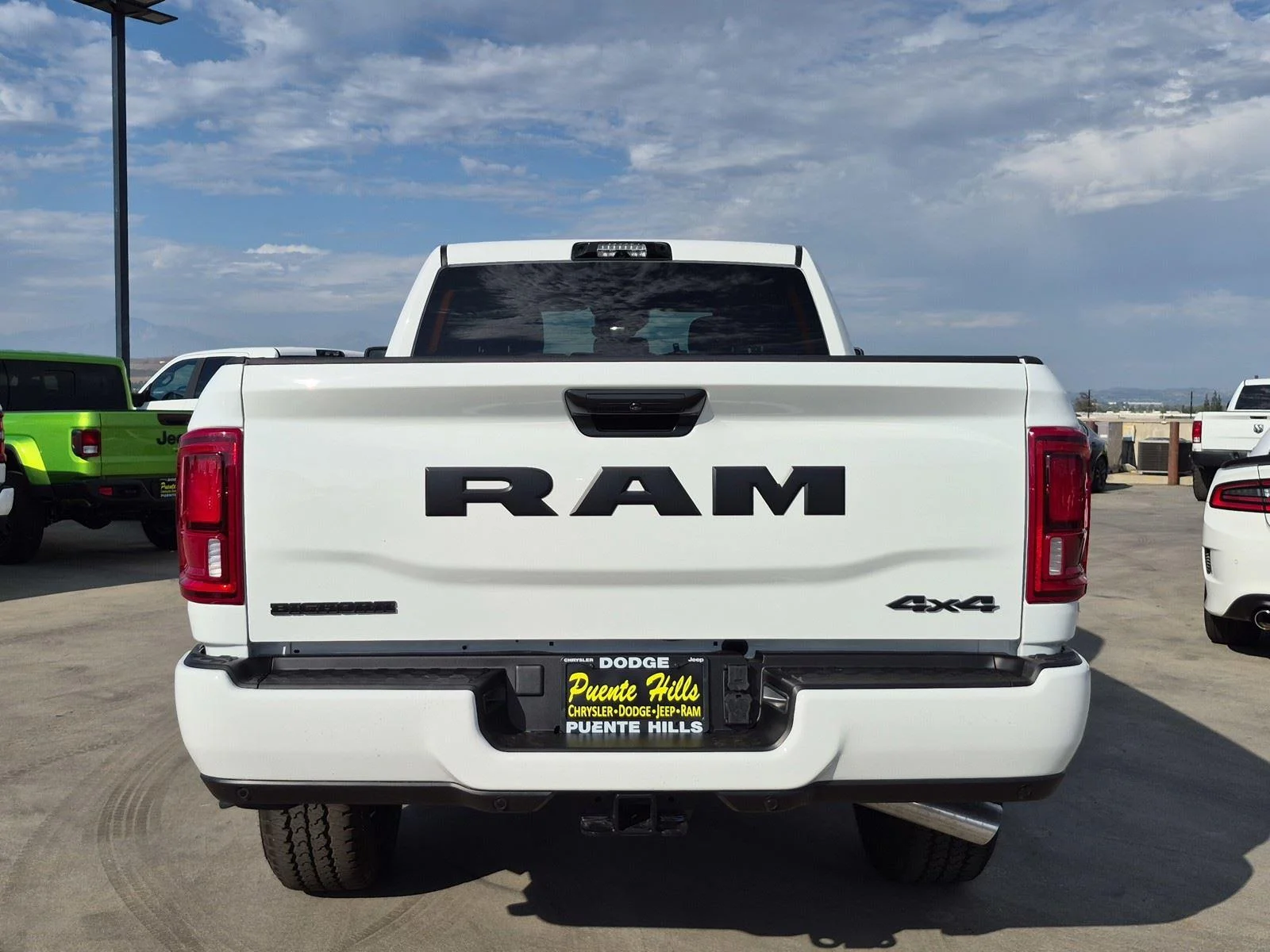 New 2026 Bright White Clearcoat RAM Big Horn image 5