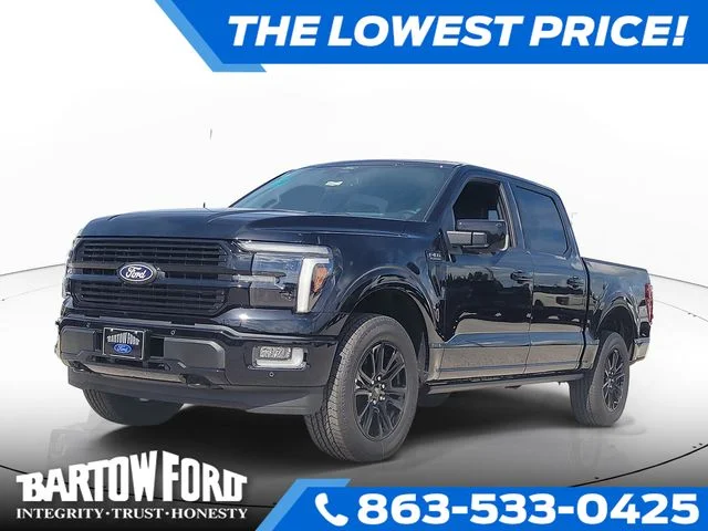 New 2026 Black Metallic Ford Platinum image 1