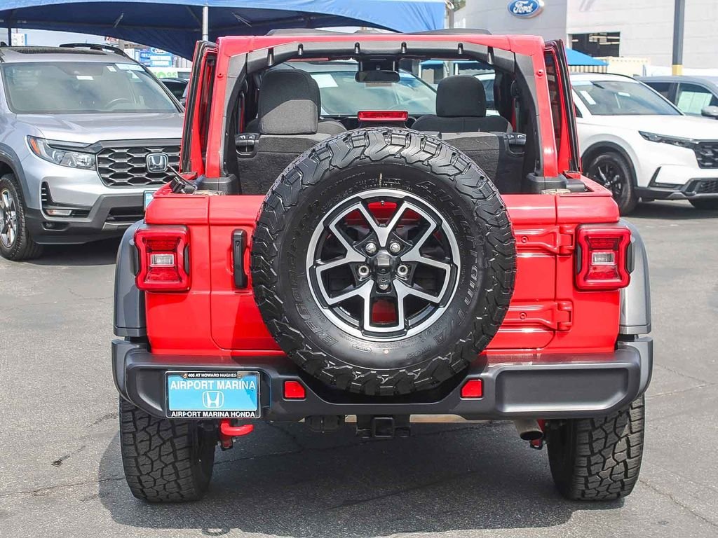 Used 2025 Red Clearcoat Jeep Rubicon image 35