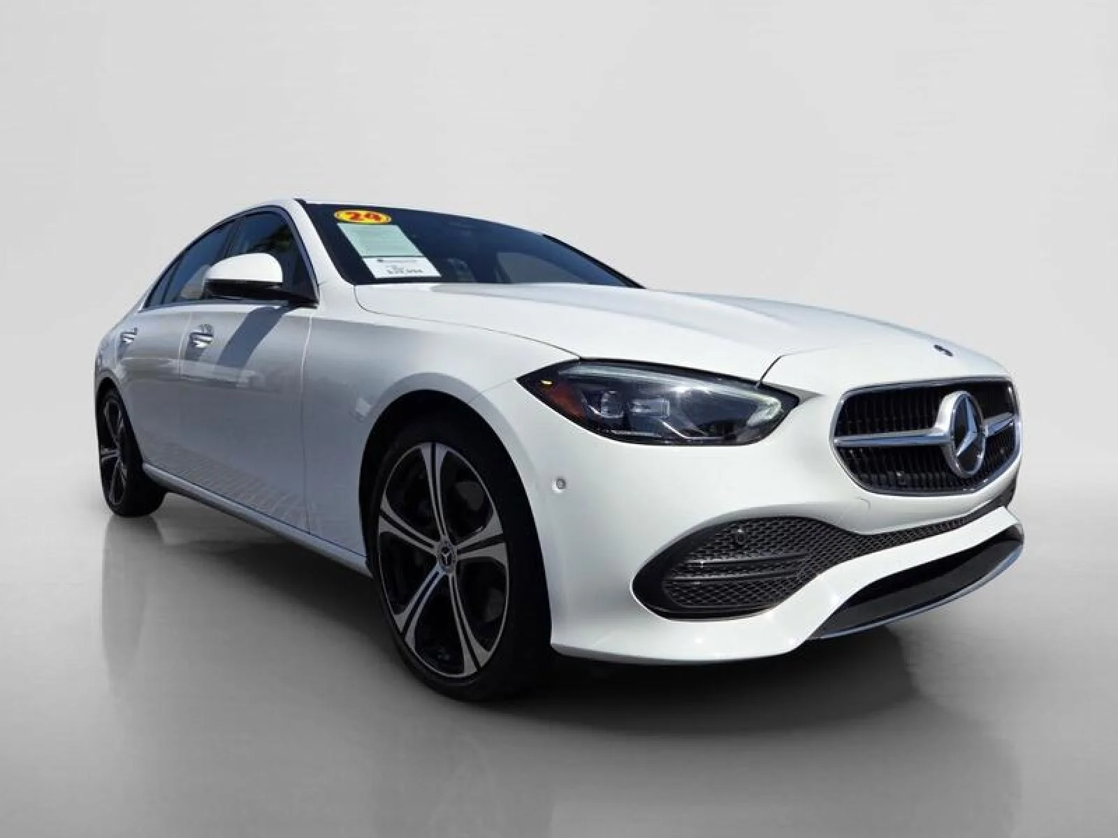 Certified Used 2024 Polar White Mercedes-Benz C 300 image 7