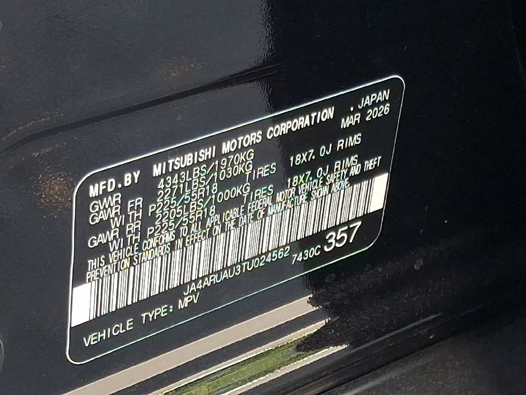 New 2026 Black Mitsubishi 2.0 SE image 11