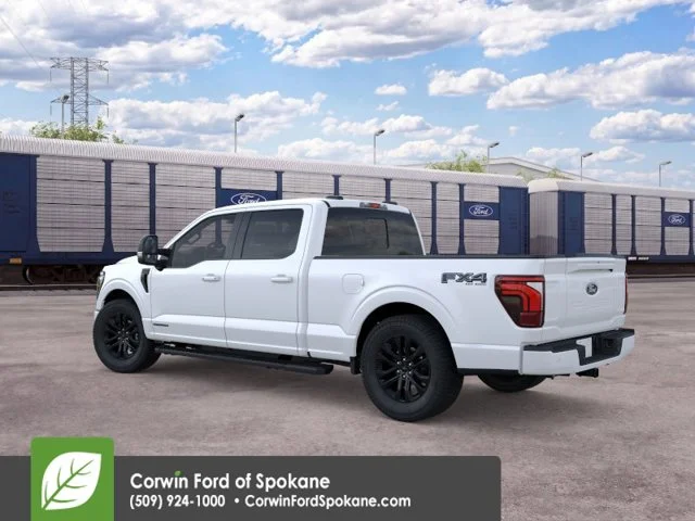 New 2026 Star White Metallic Tri-Coat Ford Lariat image 6