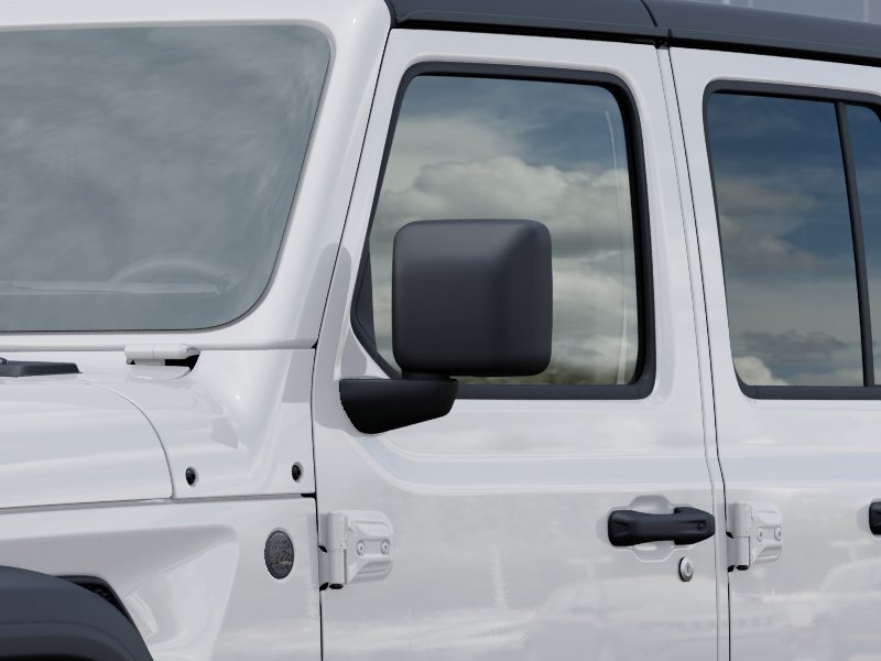 New 2026 Bright White Clear-Coat Exterior Paint Jeep Sport S image 38