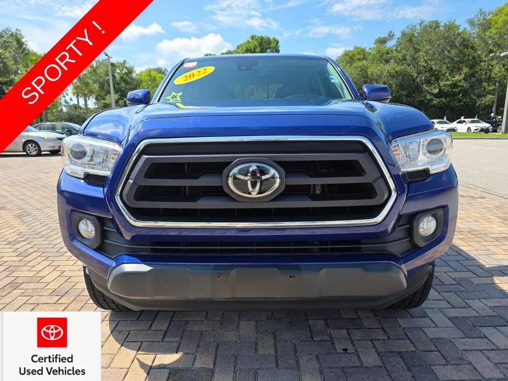 Certified Used 2022 Blue Toyota SR5 image 2