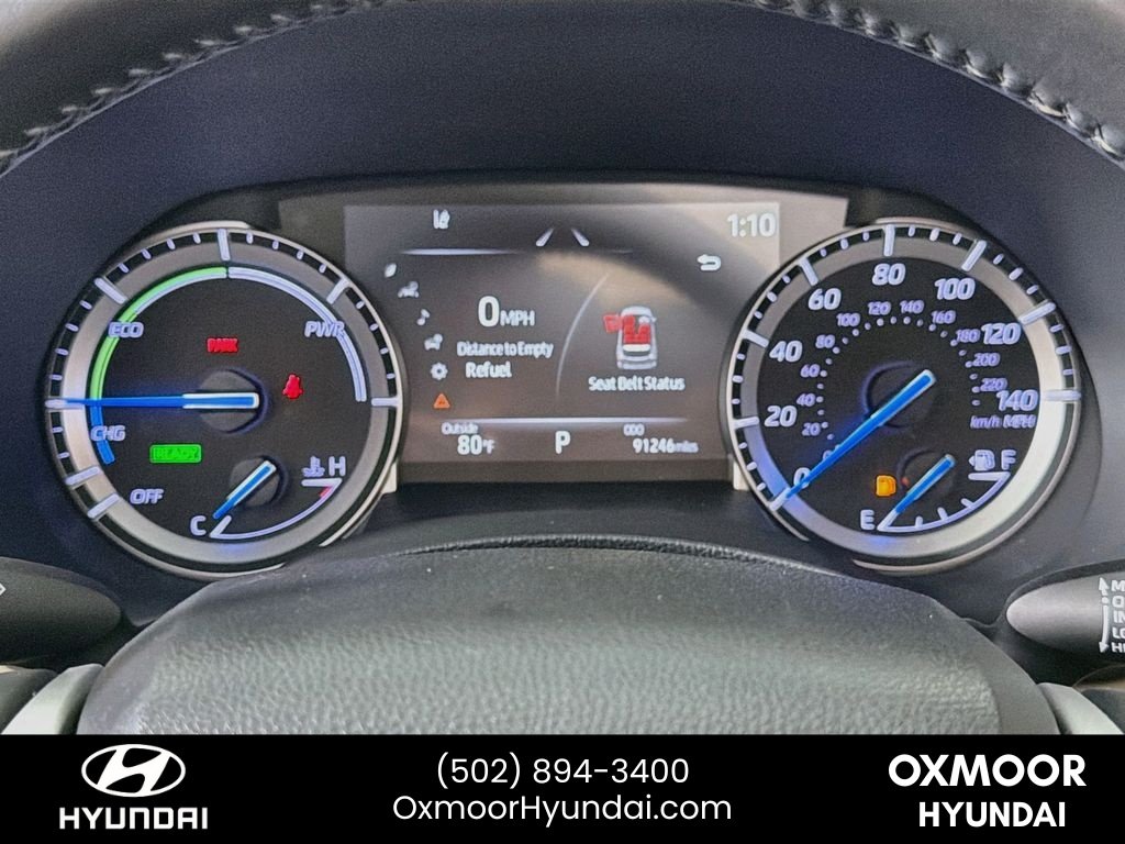 Used 2022 Wind Chill Pearl Toyota Hybrid XLE image 12