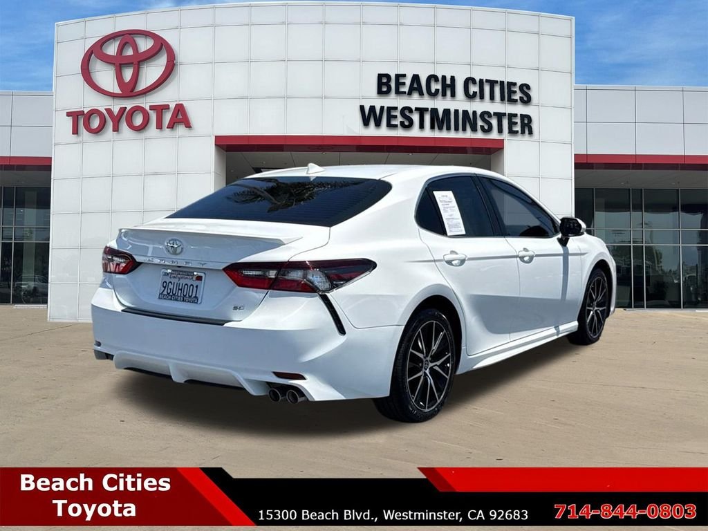Certified Used 2023 White Toyota SE image 12