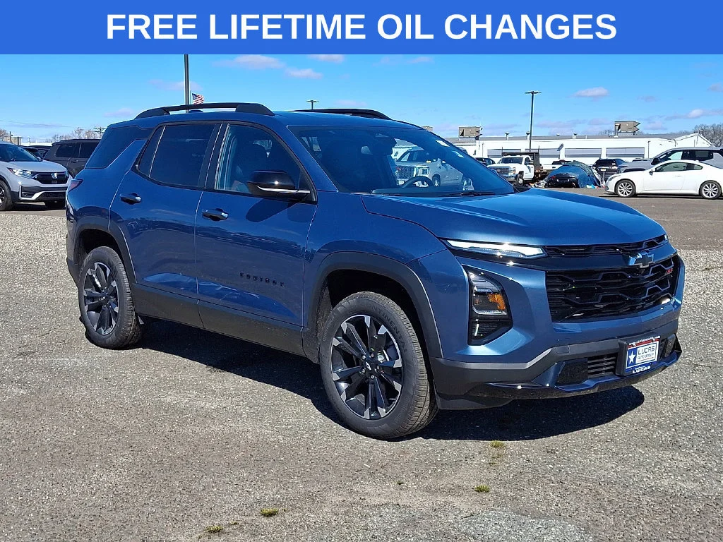 New 2026 Lakeshore Blue Metallic Chevrolet RS image 1