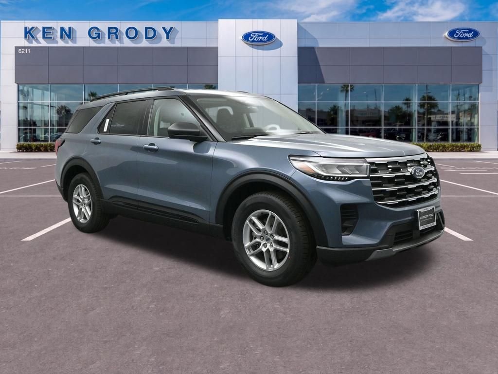 New 2026 Vapor Blue Metallic Ford Active image 1