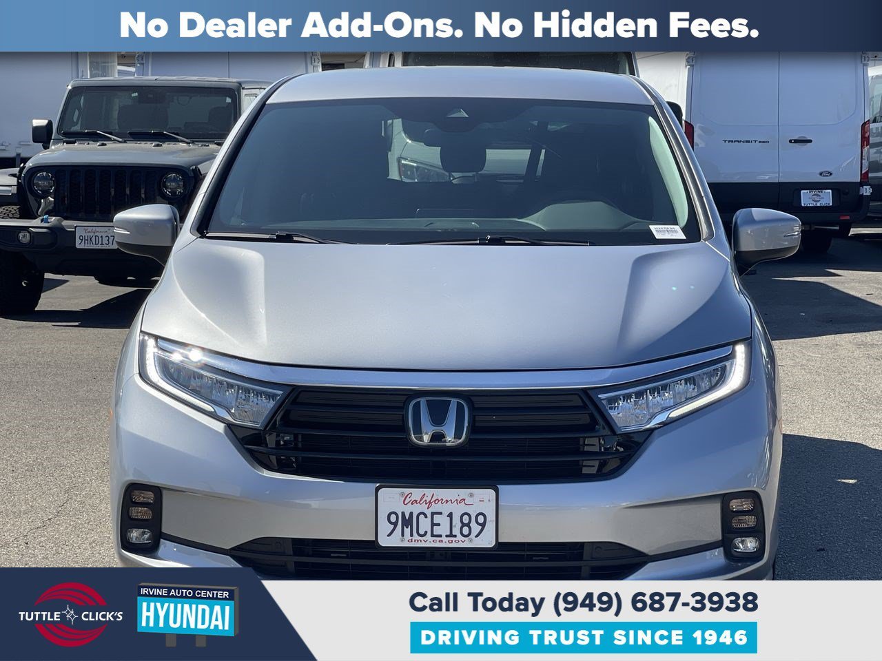 Used 2024 Modern Steel Metallic Honda EX image 2