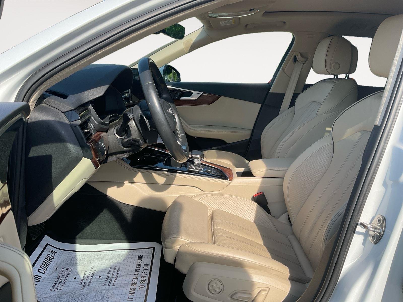 Used 2021 Glacier White Metallic Audi Premium Plus image 9