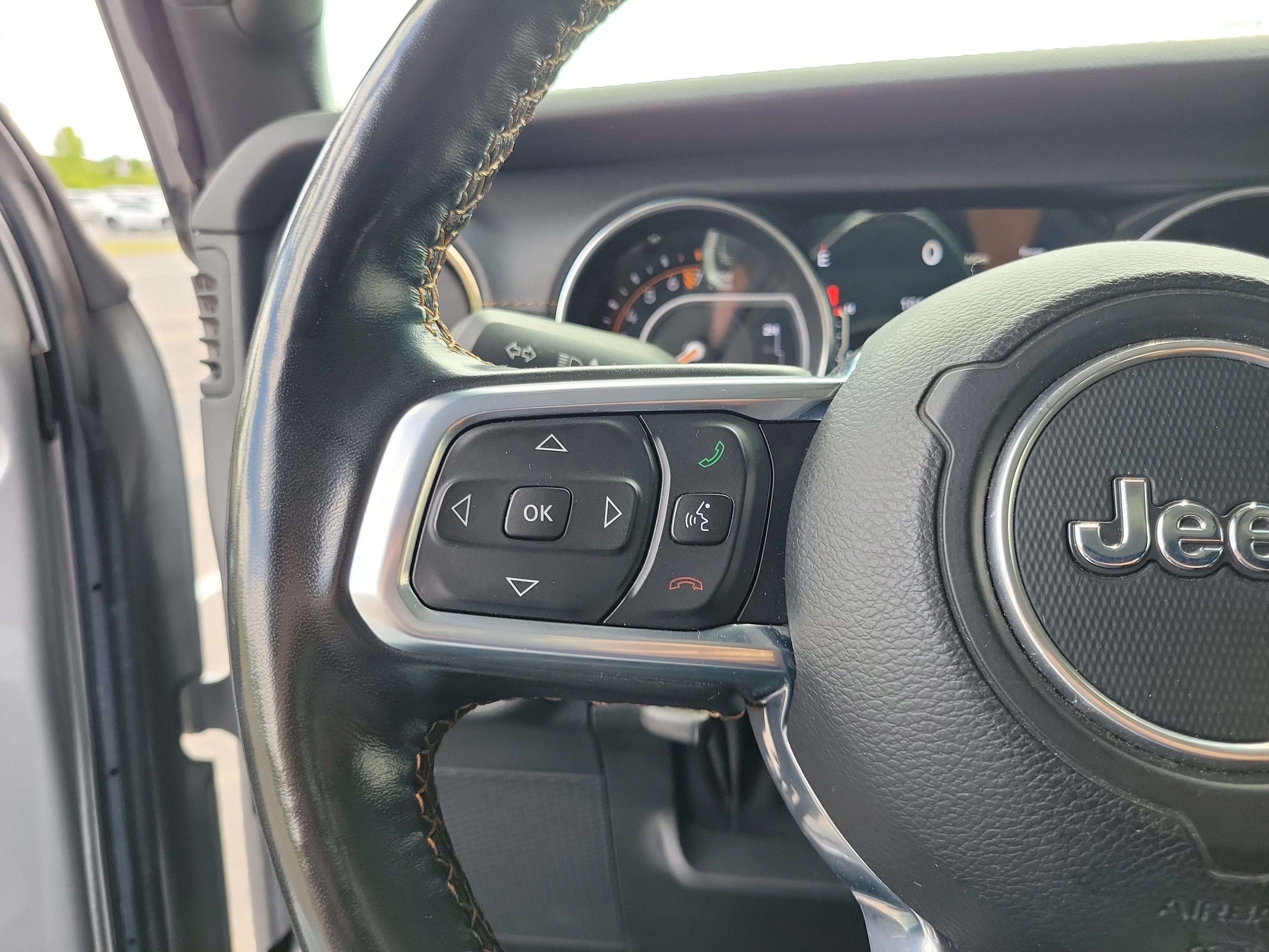 Used 2021 Billet Silver Metallic Clear Coat Jeep High Altitude image 22