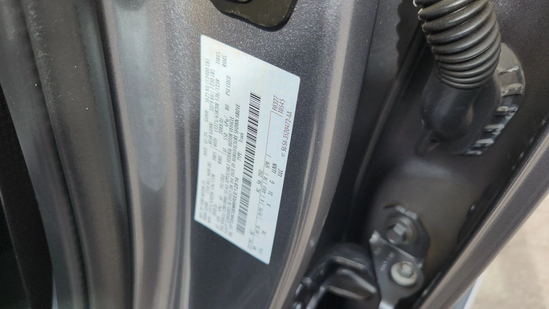 Certified Used 2024 Gray Metallic Ford Platinum image 15