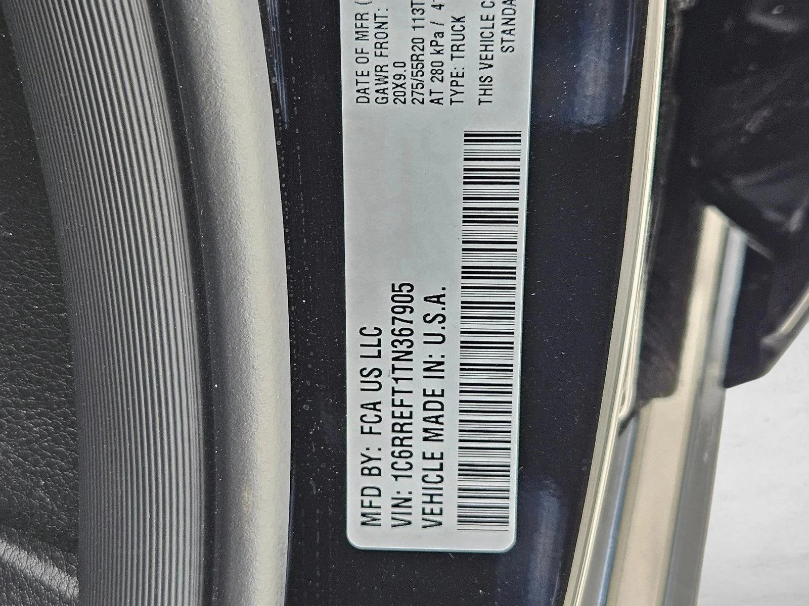 New 2026 Diamond Black Crystal Pearl-Coat Exterior Paint RAM Lone Star image 17