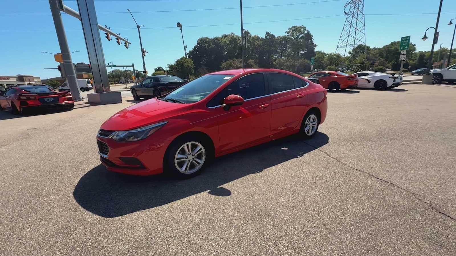 Used 2017 RED HOT Chevrolet LT image 4