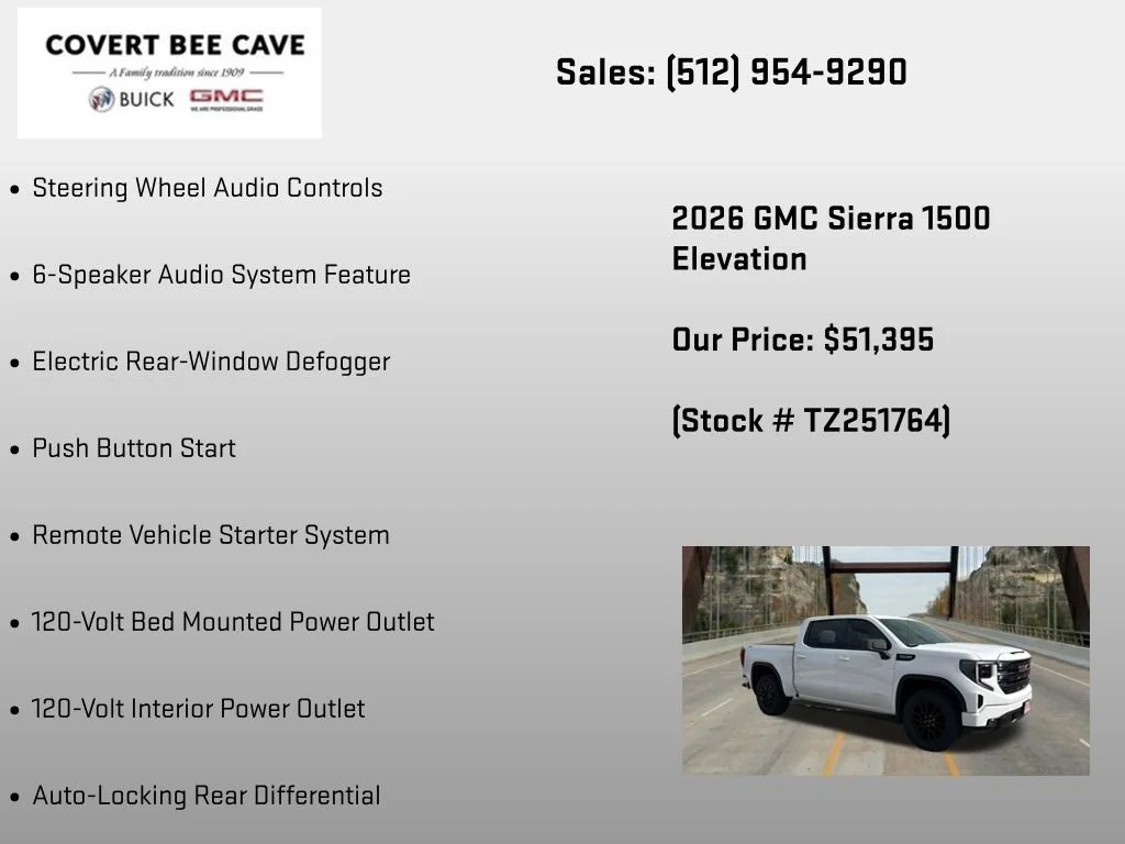 New 2026 Summit White GMC Elevation image 30