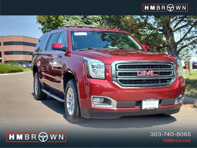 Used 2019 Crimson Red GMC SLT image 1