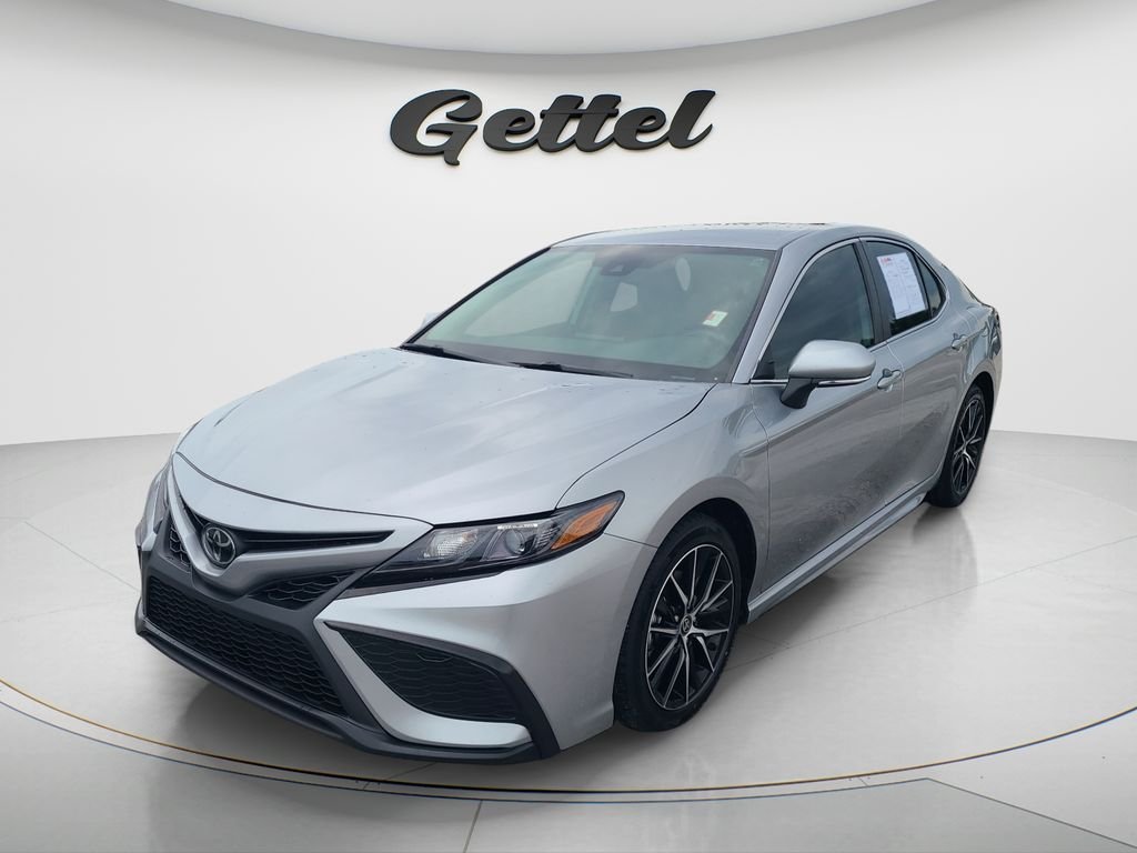 Certified Used 2024 Silver Toyota SE image 1