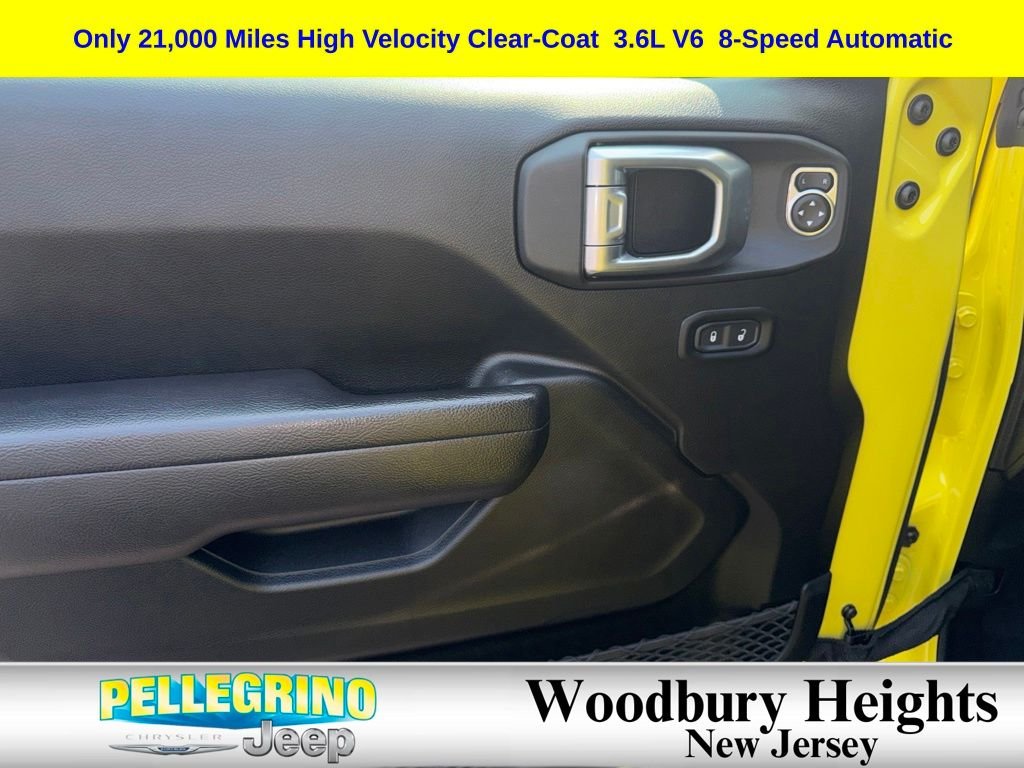 Certified Used 2022 Yellow Jeep Unlimited High Tide image 17