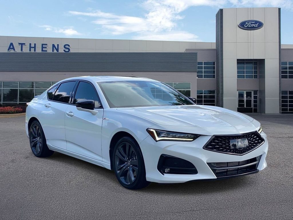 Certified Used 2022 Platinum White Pearl Acura A-Spec Package image 1