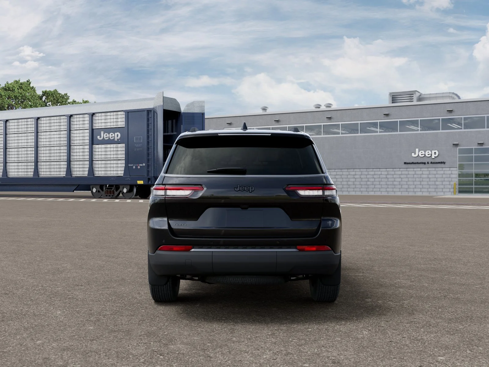 New 2026 Diamond Black Crystal Pearl-Coat Exterior Paint Jeep Altitude image 8