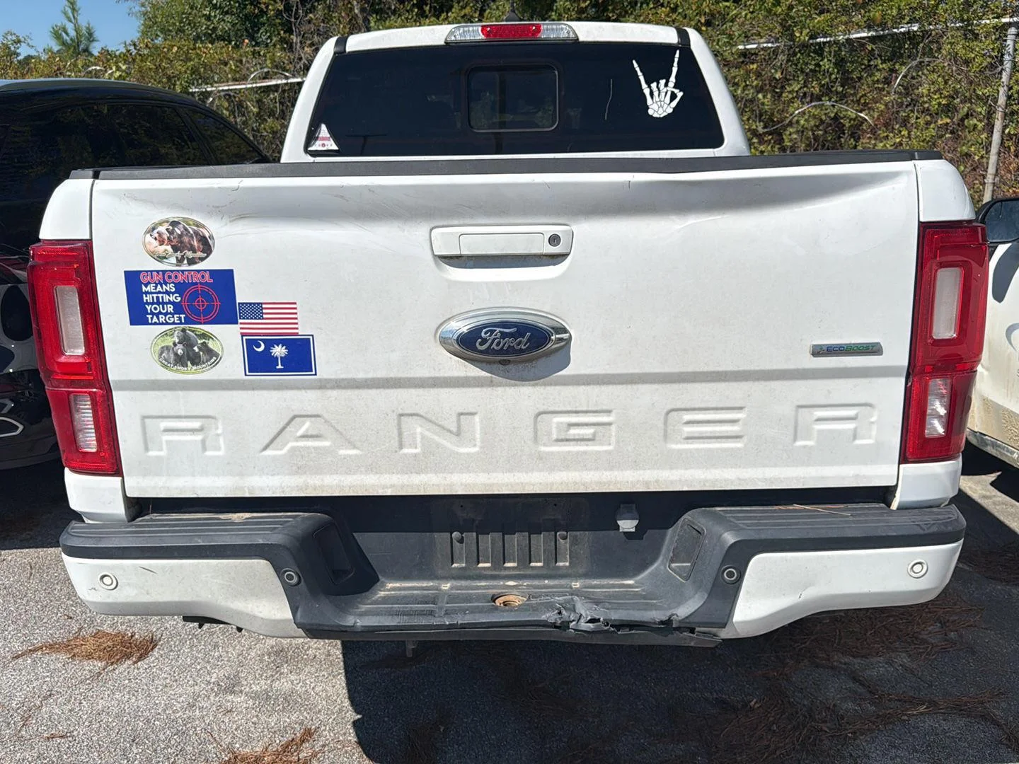 Used 2020 Oxford White Ford LARIAT image 3