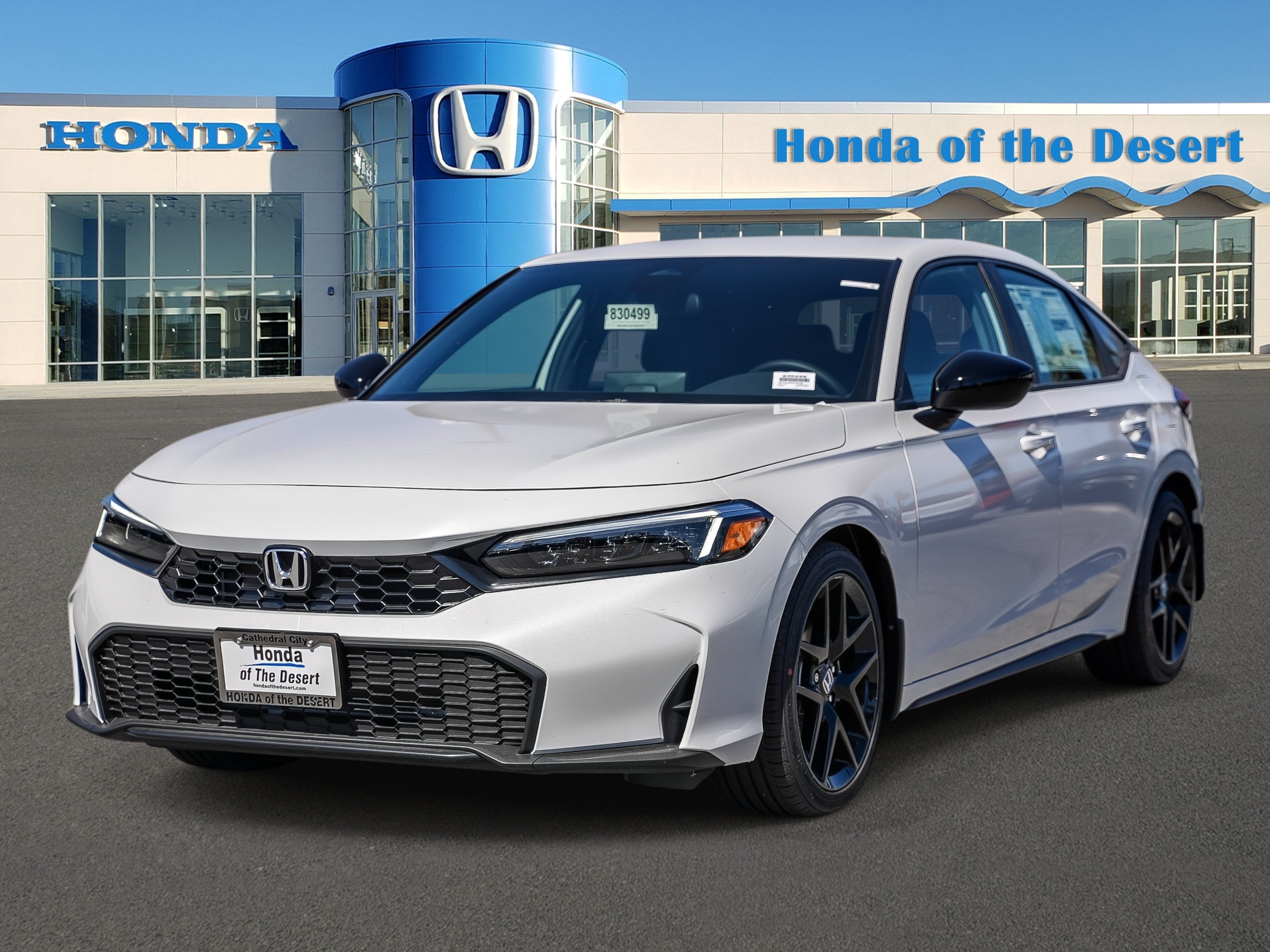 New 2026 Platinum White Pearl Honda Sport image 3