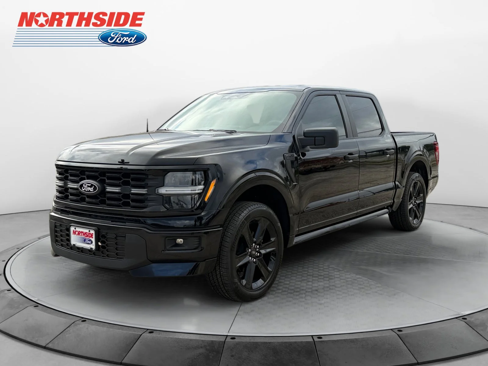 New 2026 Agate Black Metallic Ford STX W/LOBO PKG image 3